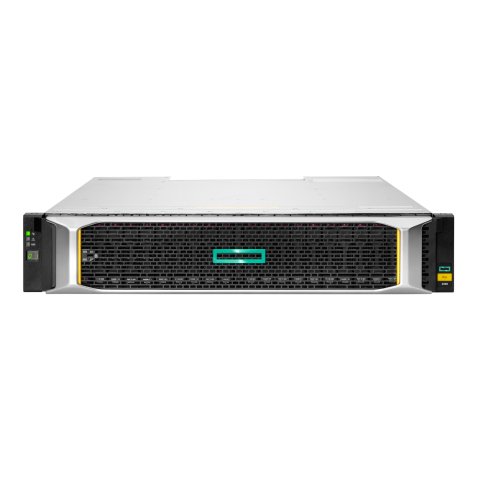 HPE MSA 2062 boîtier de disques 1,92 To Rack (2 U) Argent, Noir