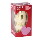 Gommette apli festive assortie coloris or rouleau   720 unites