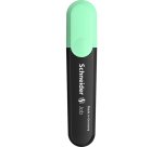 Surligneur schneider job pastel pointe biseautee       ecriture 1/5mm coloris menthe