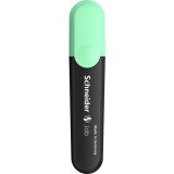 Surligneur schneider job pastel pointe biseautee       ecriture 1/5mm coloris menthe