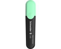 Surligneur schneider job pastel pointe biseautee       ecriture 1/5mm coloris menthe