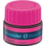 Recharge schneider maxx 660 surligneur job automatique    30ml coloris rose