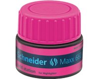 Recharge schneider maxx 660 surligneur job automatique    30ml coloris rose