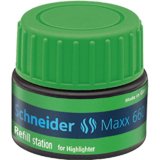Recharge schneider maxx 660 surligneur job automatique    30ml coloris vert