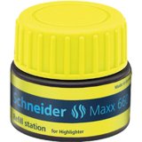 Recharge schneider maxx 660 surligneur job automatique    30ml coloris jaune
