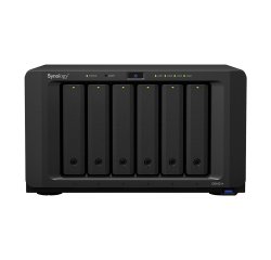 Synology DiskStation DS1621+ serveur de stockage NAS Bureau Ryzen Embedded V1500B 4 Go DDR4 0 To DiskStation Manager Noir