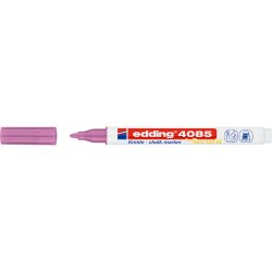 4085 Marqueur craie liquide 4085. Couleur rose métallisé. Pointe fine