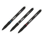 Stylo roller Sharpie S-Gel rétractable pointe 0,7 mm - écriture moyenne - Pochette de 3