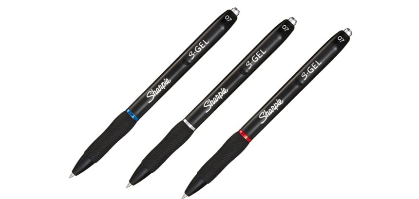 Stylo encre gel S-GEL, 0,7 mm,  blister de 3