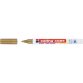Marqueur craie liquide E-4085 pointe ogive 1-2mm base eau. Effaçable chiffon humide. Coloris or