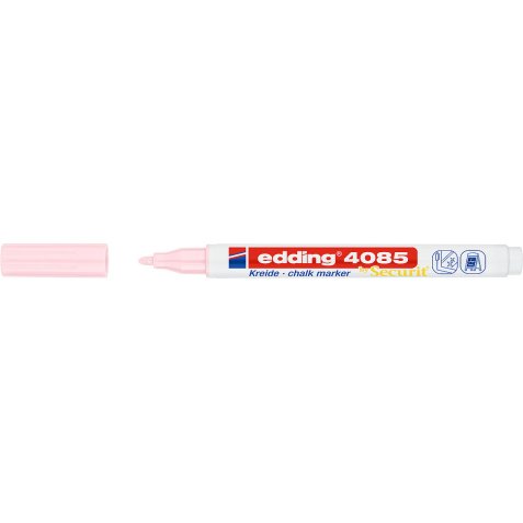 4085 Marqueur craie liquide 4085. Couleur rose pastel. Pointe fine