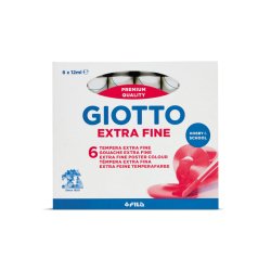 Giotto 352001 tempera paint 12 ml Tube White