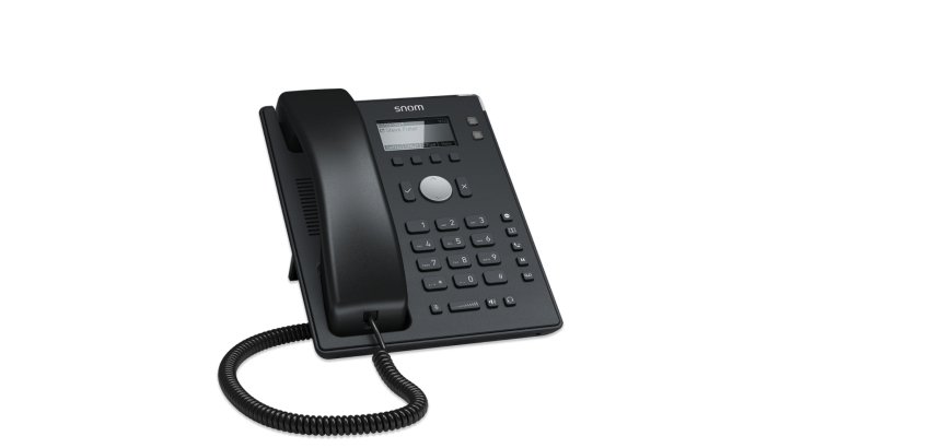 Snom D120 IP phone Black 2 lines