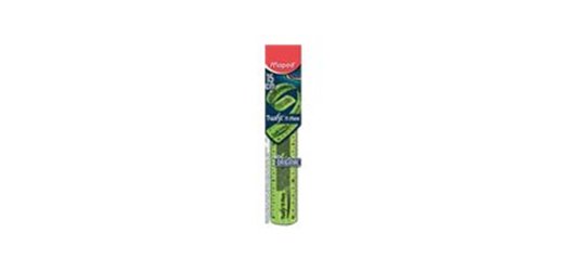 Règle plate maped twist'n'flex 15cm souple incassable ludique 3 coloris assortis bleu vert rose