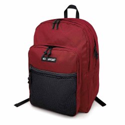 Lebez 81220 zaino Zaino scolastico Borgogna Poliestere