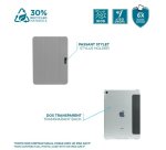 Mobilis 060017 étui pour tablette 27,9 cm (11") Folio Noir, Transparent