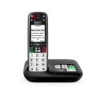 Gigaset EASY 500A Telefono analogico/DECT Identificatore di chiamata Nero, Argento