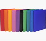 Classeur 4 anneaux 15mm polypropylène OPAK - A4 - Couleurs assorties