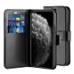 BeHello BEHWAL00265 mobiele telefoon behuizingen 15,5 cm (6.1") Portemonneehouder Zwart