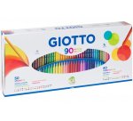 F.I.L.A. In Un'Unica Confezione 50 Pastelli Giotto Stilnovo E 40 Pennarelli Giotto Turbo Color.