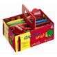 Craie coloriage giotto be-bè résistante coloris assortis coffret scolaire 40 craies 2 taille-crayons offerts