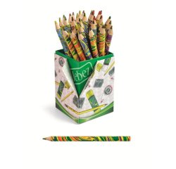Lebez Colori A Matita Multicolor Jumbo - Display Da 32 Pezzi