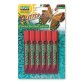 Lebez Blister 6 Tubetti Da 10,5Ml Colla Glitter Color Rosso