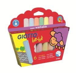 F.I.L.A. Astuccio 6 Supergessi Giotto Bebe'