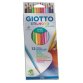 Etui de 12 crayons de couleur hexagonaux Stilnovo Aquarelle assortis diamètre 3,3mm