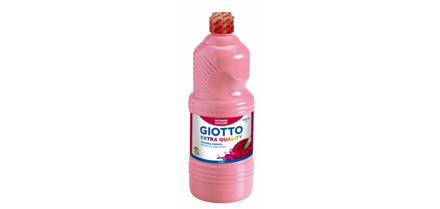Gouache giotto flacon 1l coloris rose
