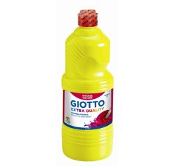 F.I.L.A. Flacone 1Lt Giotto Tempera Giallo Primario