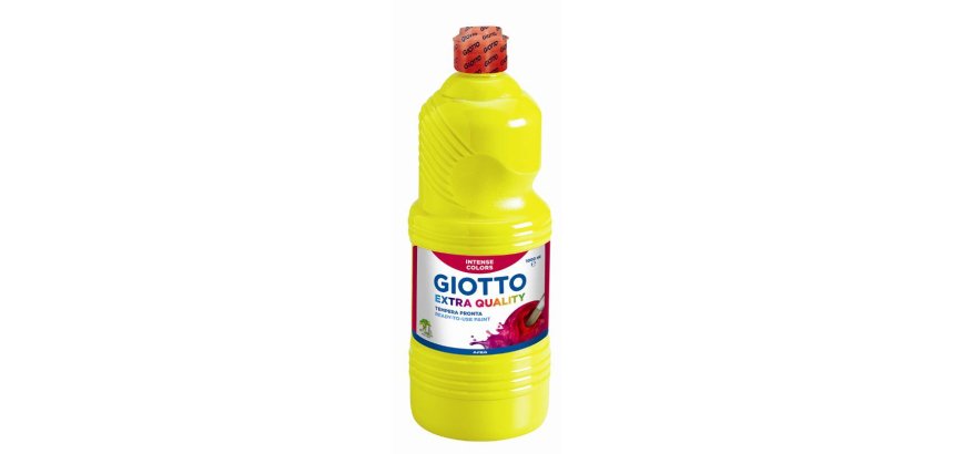 F.I.L.A. Flacone 1Lt Giotto Tempera Giallo Primario