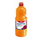 Gouache giotto flacon 1l coloris orange