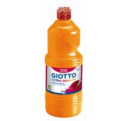 Tempera pronta - 1000ml - arancione - Giotto