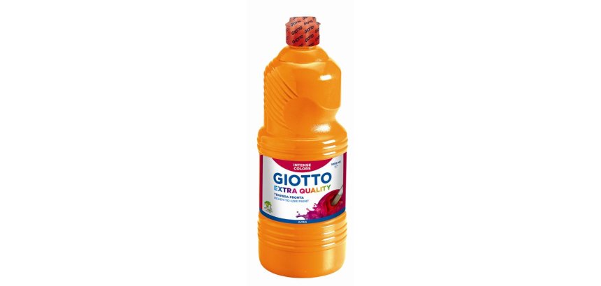 Gouache giotto flacon 1l coloris orange