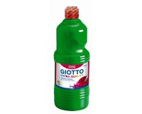 Gouache giotto flacon 1l coloris emeraude