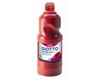 Gouache giotto flacon 1l coloris rouge vif
