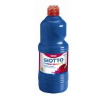 Gouache giotto flacon 1l coloris bleu outremer