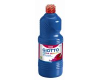 Gouache giotto flacon 1l coloris bleu outremer