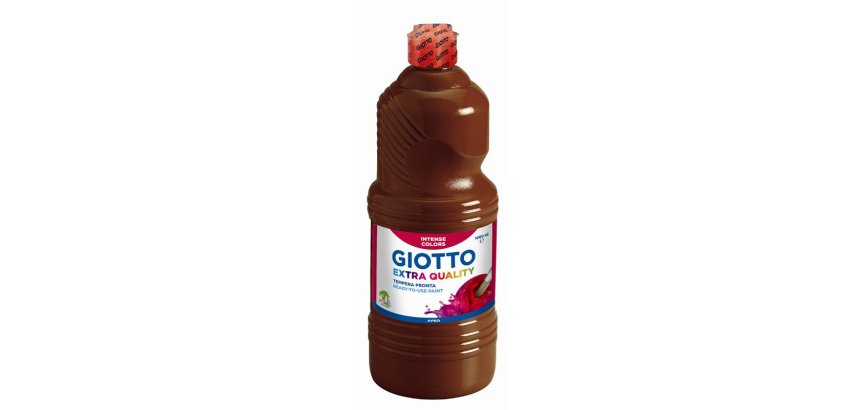 Tempera pronta - 1000ml - marrone - Giotto