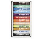 Pastelli a olio - lunghezza 70 mm - diametro11 mm - colori assortiti - Giotto - conf. 12 pezzi