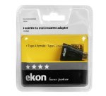 EKON Adaptateur HDMI / HDMI Adaptateur HDMI / mini HDMI - or