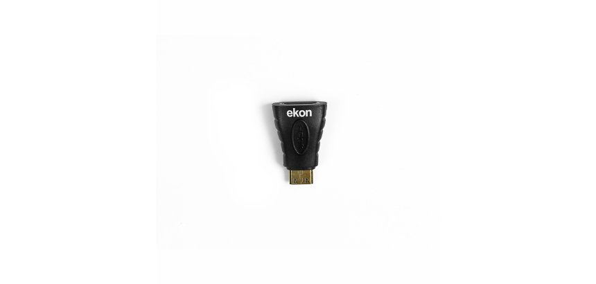 EKON Adaptateur HDMI / HDMI Adaptateur HDMI / mini HDMI - or