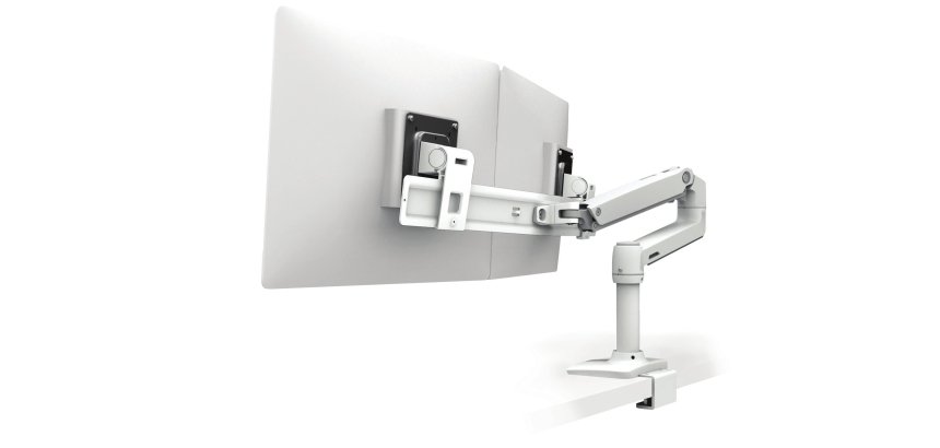 Ergotron LX Series 45-609-216 support d'écran plat pour bureau 63,5 cm (25") Blanc