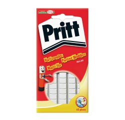Pâte adhésive pritt multi-fix réutilisable étui 65 pastilles