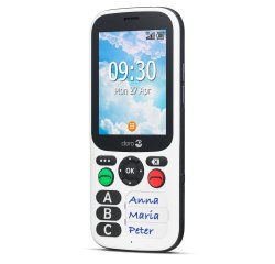 Doro 780X 117 g Blanc Téléphone d'entrée de gamme