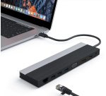 DLH Station d'accueil USB-C 4K triple affichage (DP / HDMI / VGA)