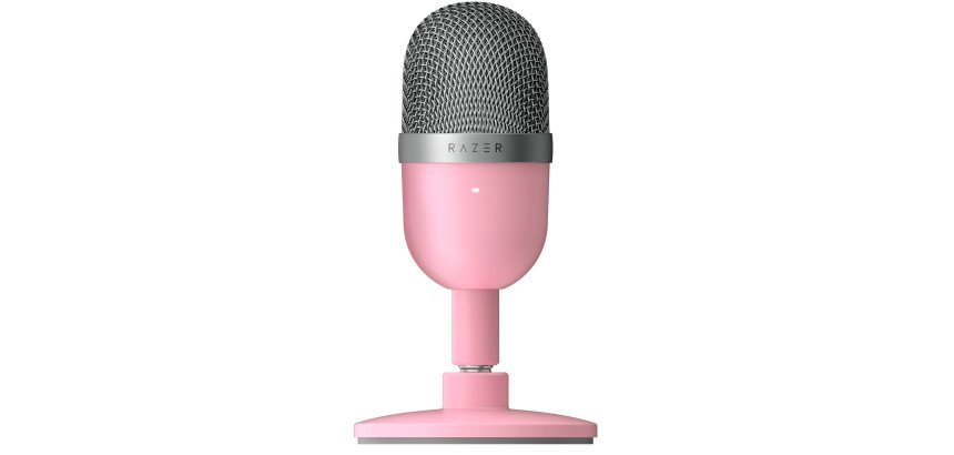 Razer Seiren Mini Rosa Microfono da tavolo