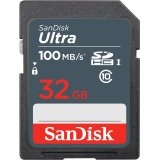 SanDisk Ultra 32GB SDHC Mem Card 100MB/s UHS-I Clase 10