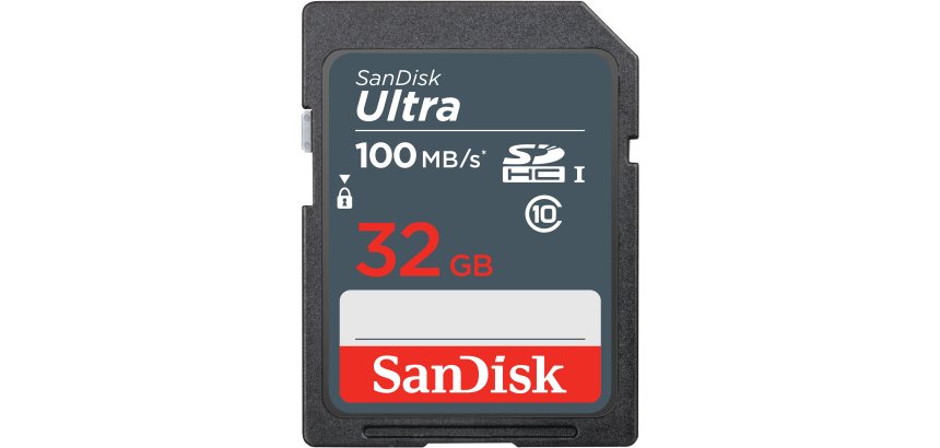 SanDisk Ultra 32GB SDHC Mem Card 100MB/s 32 Go UHS-I Classe 10